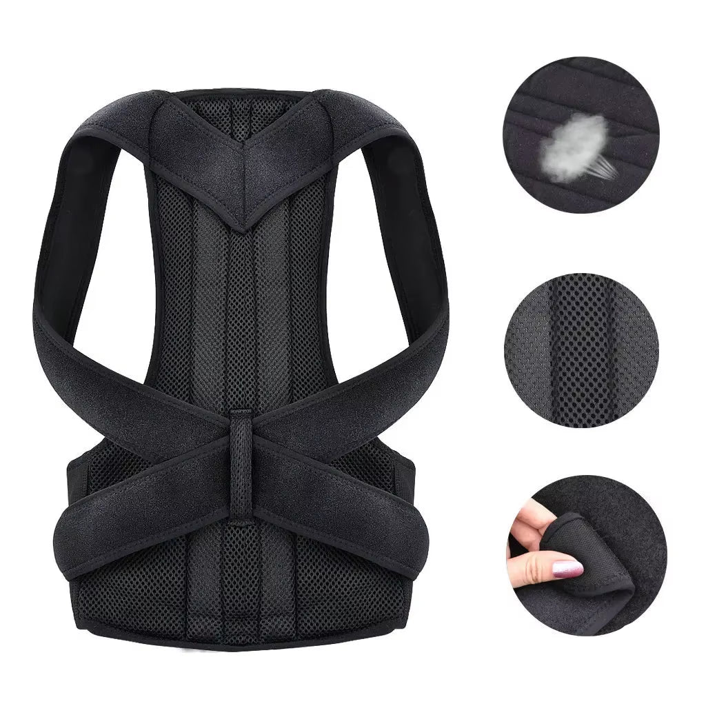 Posture Corrector Back Posture Brace Clavicle Support Stop Slouching and Hunching Adjustable Back Trainer Unisex
